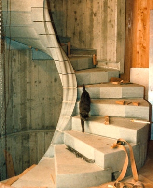 escalier pierre